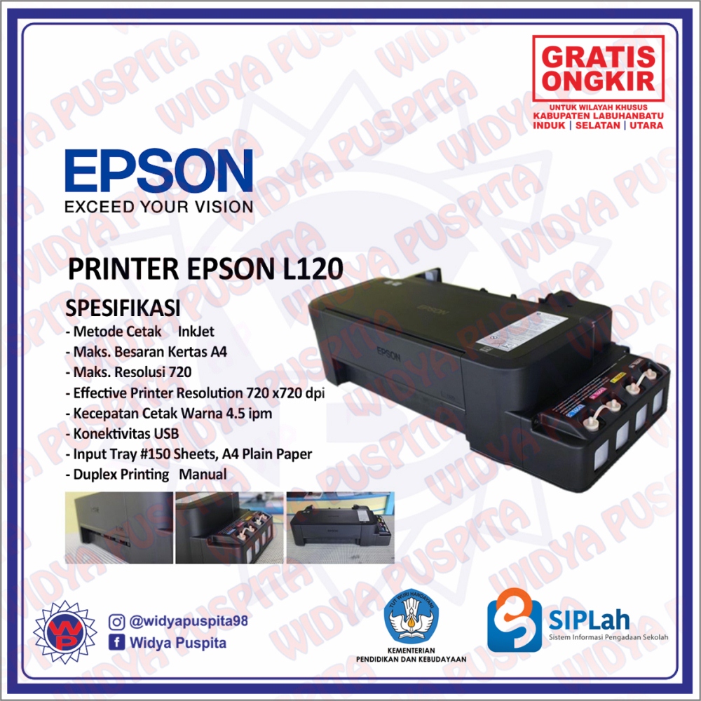 PRINTER EPSON L120 | SIPLah