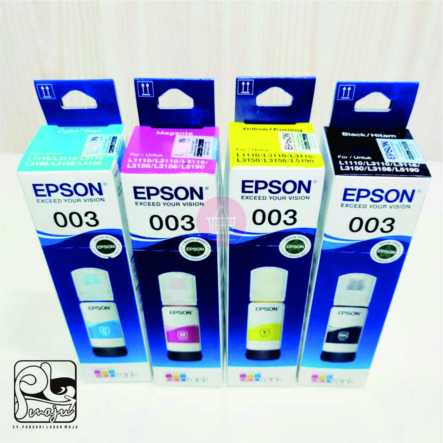 Tinta Epson seri-003 Satu Set Warna | SIPLah