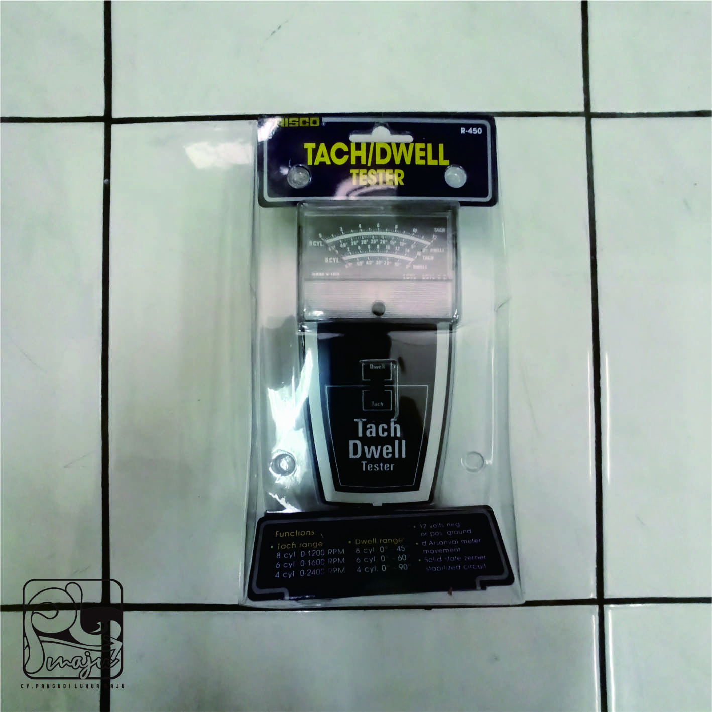 717. Taco Meter, Tacho Dwell Tester Trisco R450 analog SIPLah