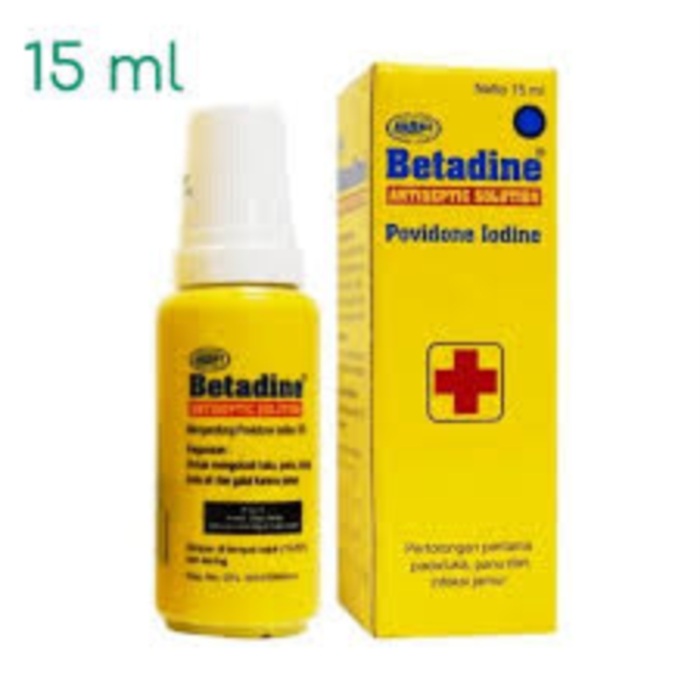 BETADINE 15 ML SIPLah