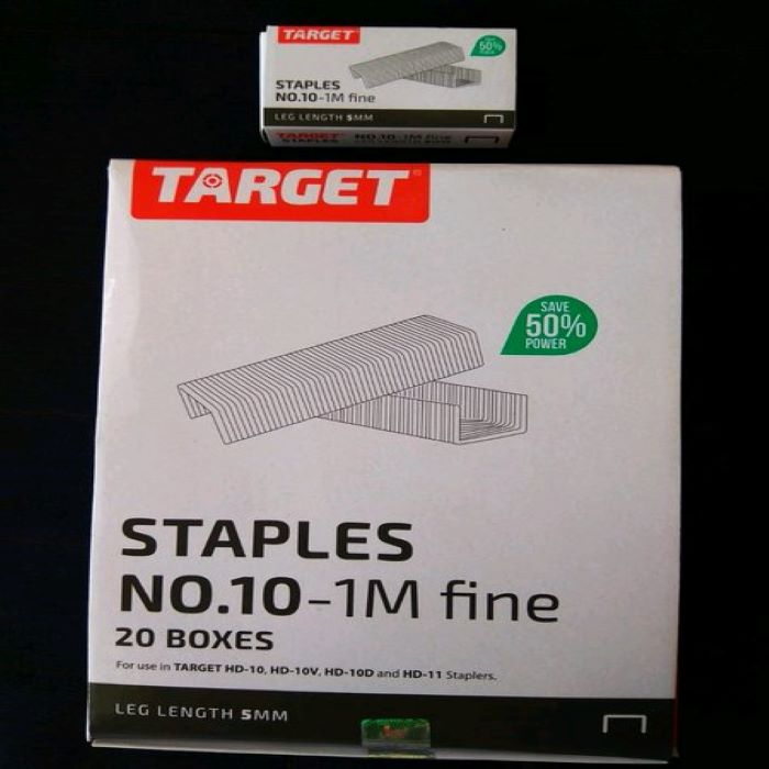 ISI STAPLES TARGET NO 10 SIPLah