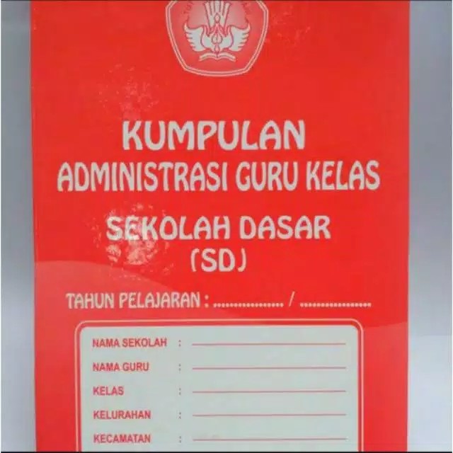 Buku Administrasi Kelas | SIPLah