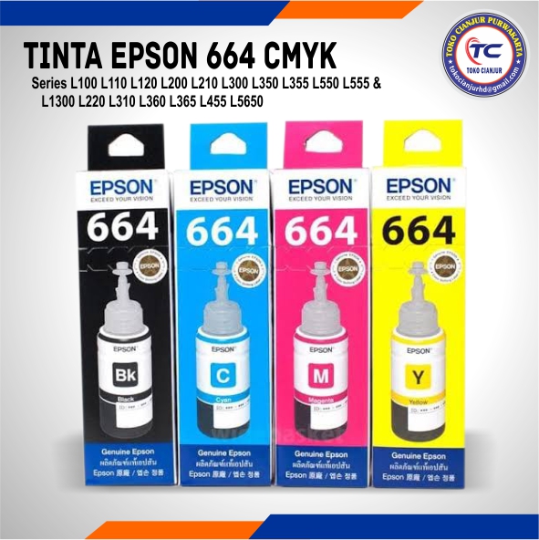 Tinta Printer Epson 664 warna | SIPLah