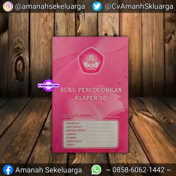 Buku Pencocokan Klaper SD | SIPLah