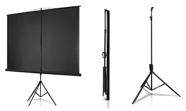 Layar Tripod Proyektor 84 Inch Projector Screen Siplah