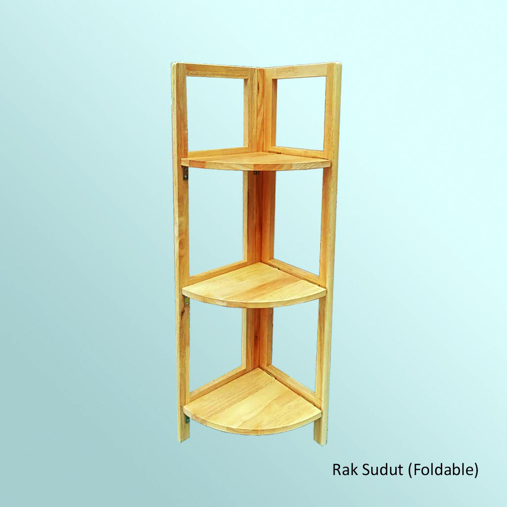 Rak Buku Sudut Foldable Im014 Siplah