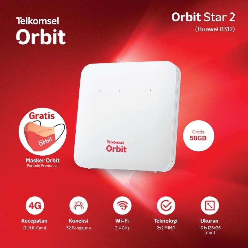 Telkomsel Orbit Star H1 Wifi Huawei B31 4G | SIPLah