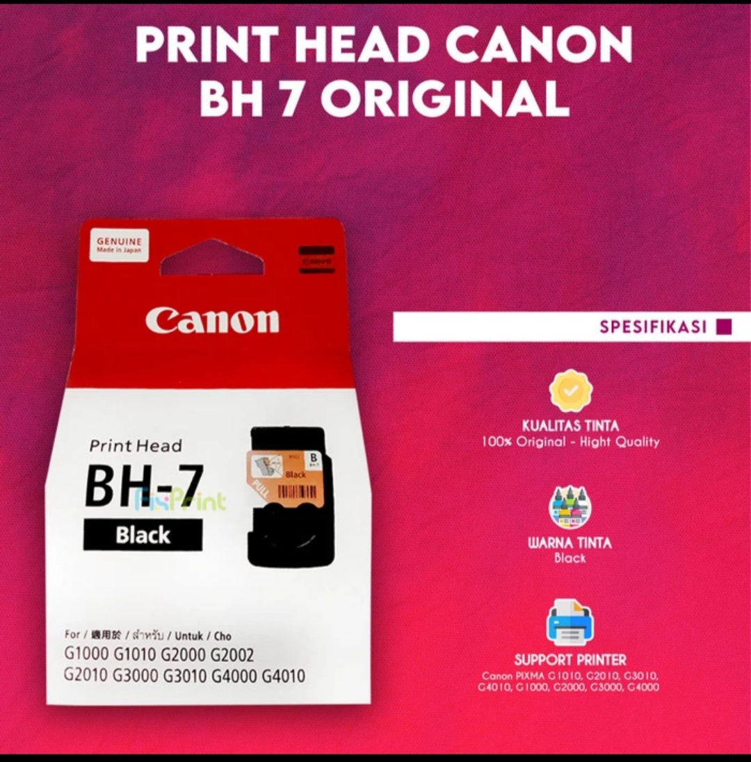 Cartridge BH7 Print Head Canon SIPLah