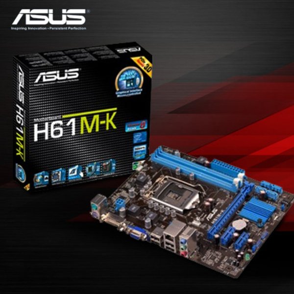 MOTHERBOARD ASUS H61 MK LGA 1155 | SIPLah