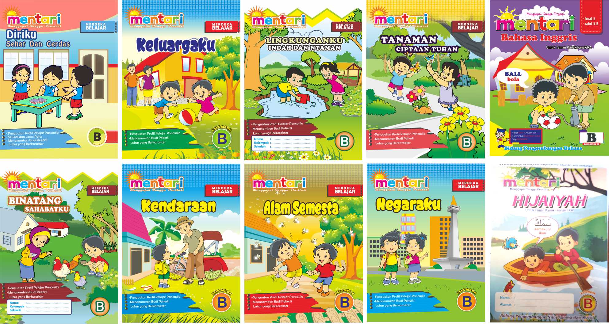 Paket Buku Mentari Kurikulum Merdeka B (SPESIAL) | SIPLah