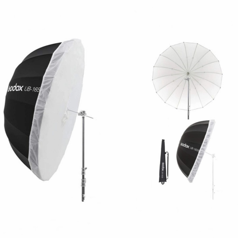 Softbox Godox UB165W Parabolic Umbrella 165cm White SIPLah
