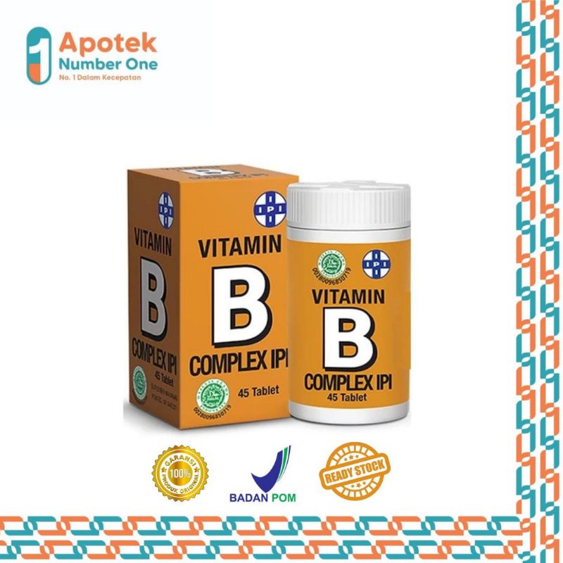 Vitamin B Kompleks IPI | SIPLah