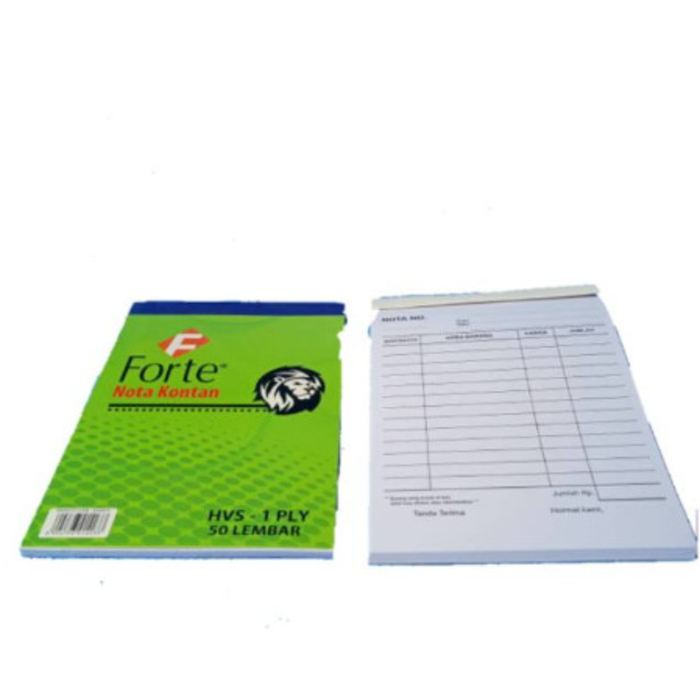 Buku Nota Ncr Forte A6 Kecil 1ply 10 Siplah