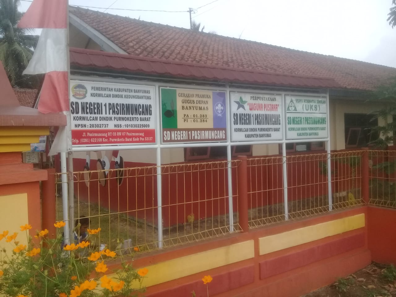 Plang papan nama Sekolah | SIPLah