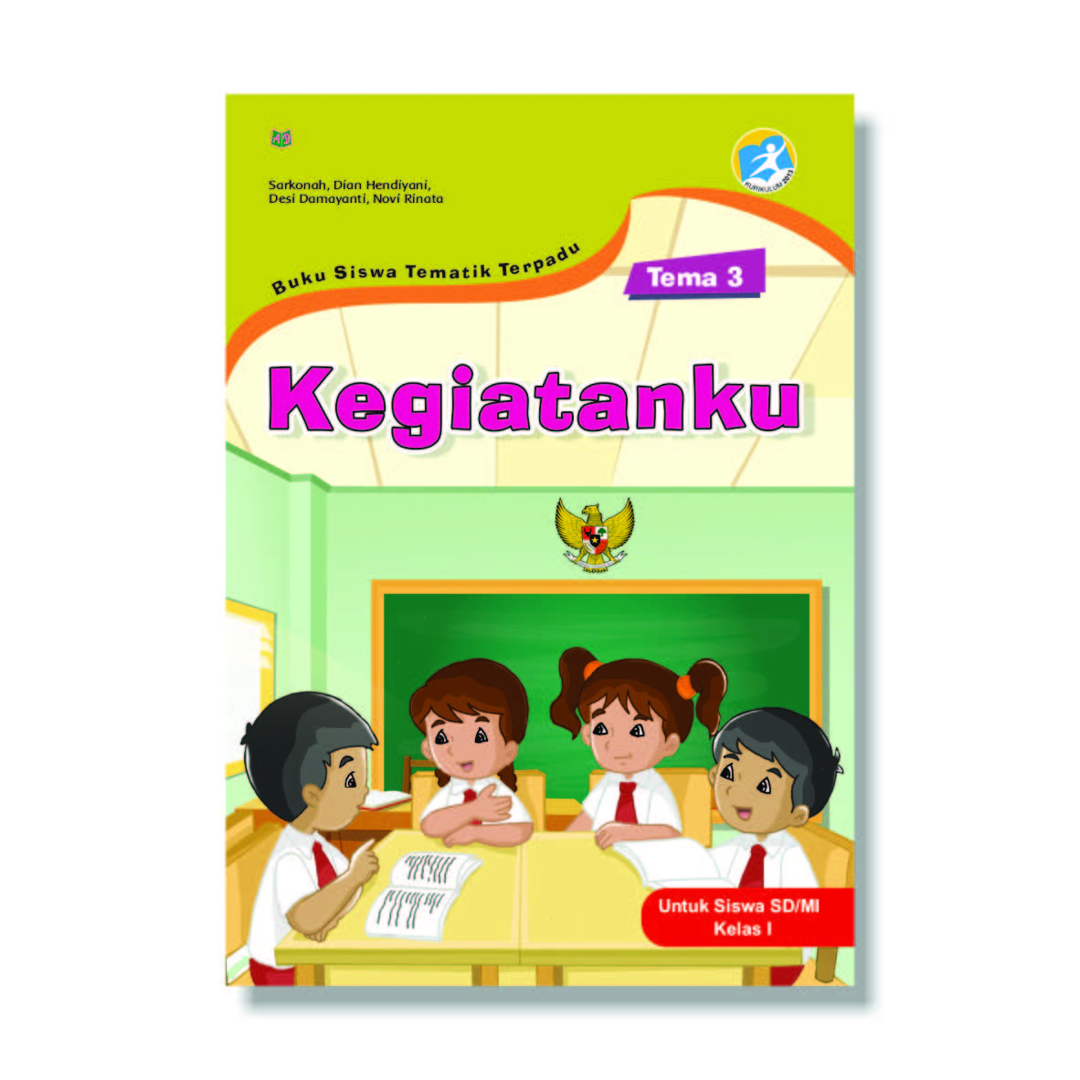 Buku Pendamping Sd Siswa Kelas 1 Tema 3 Kegiatanku Siplah