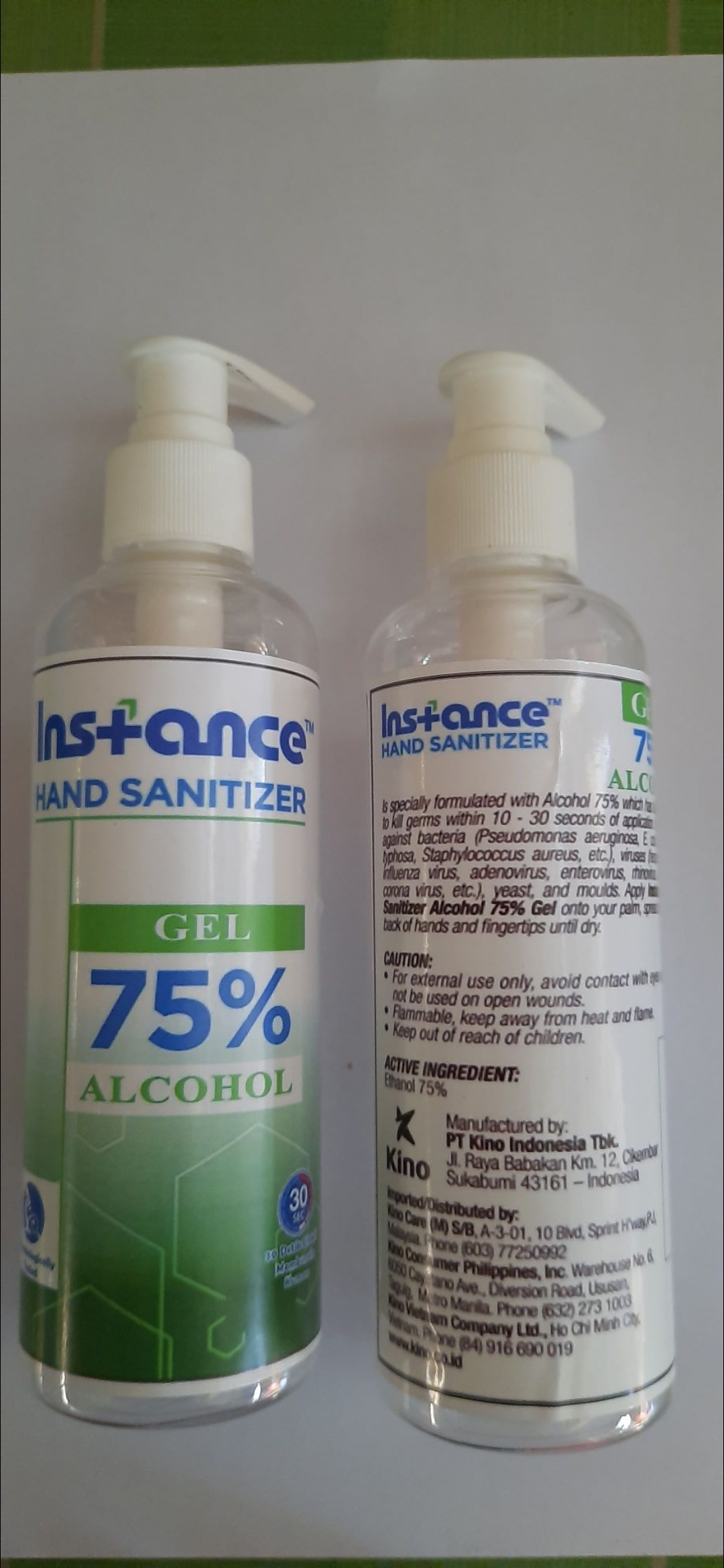 Hand Sanitizer Gell Kino Siplah