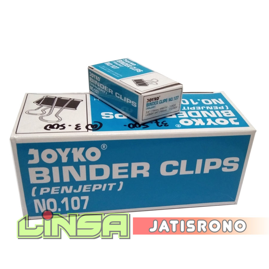 Binder Clip Joyko 107 SIPLah