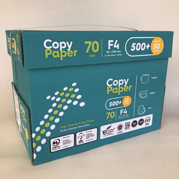 COPY PAPER HVS F4 1 BOX SIPLah