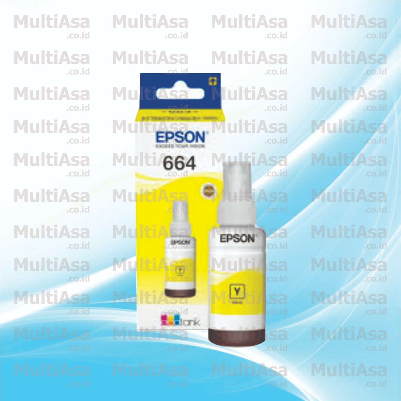 Tinta Printer Epson 664 Yellow Siplah 8005