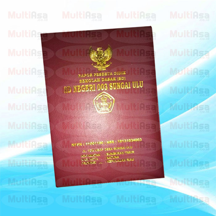 Sampul Raport SD Kurikulum 2013 isi 28 | SIPLah