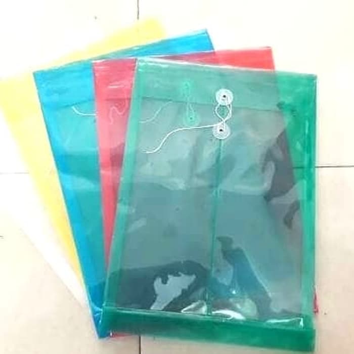 Map Plastik Folio Tali Kancing Siplah