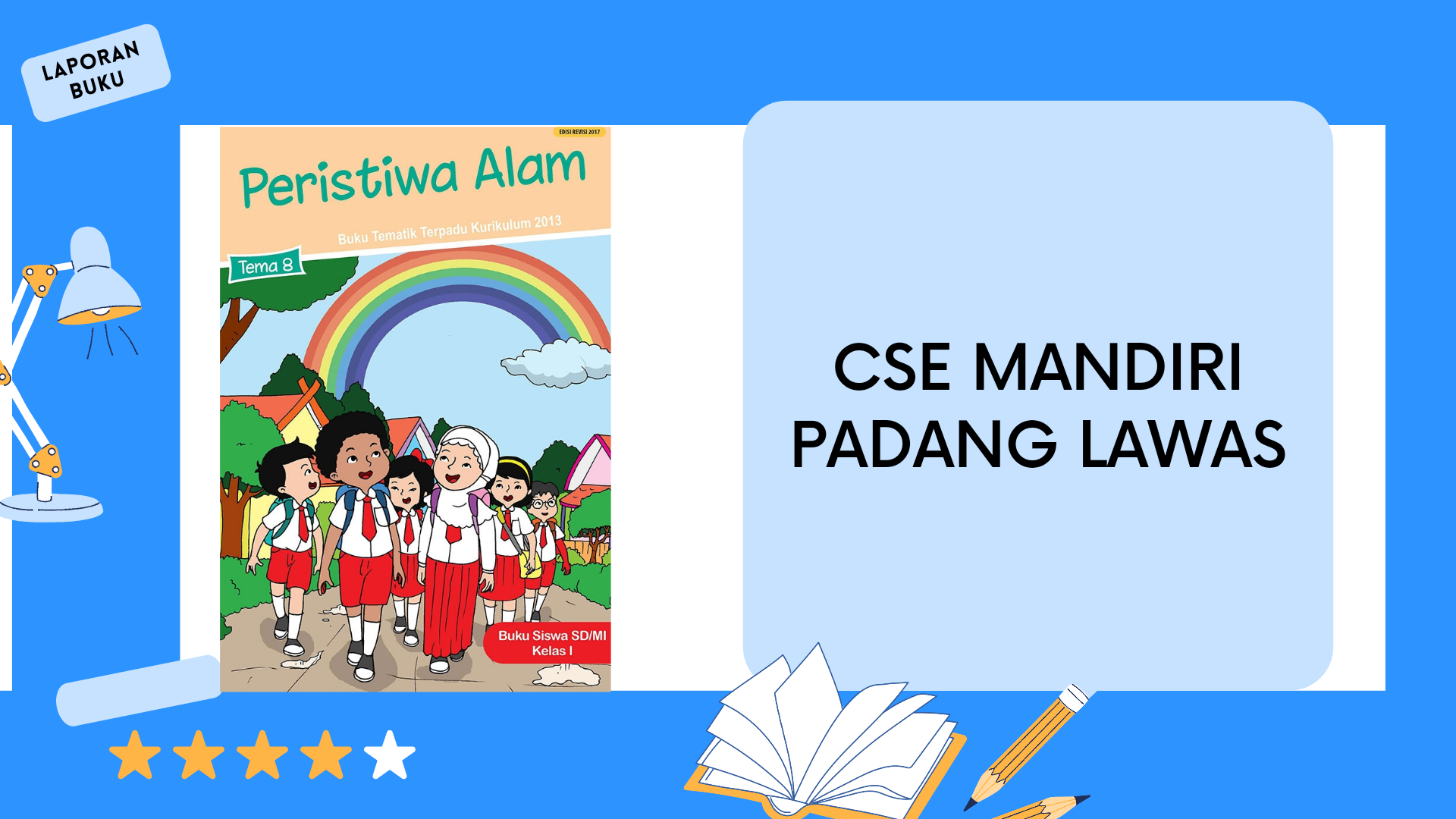Buku Siswa Pembelajaran Tematik Terpadu Tema 8 Untuk Kelas 1 Sdmi 