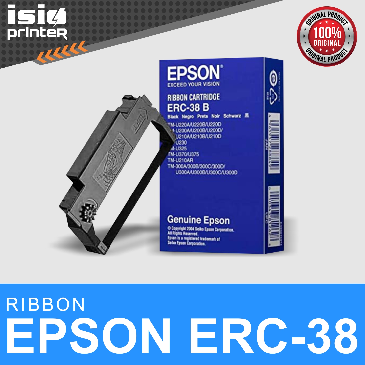 Ribbon Cartridge Epson ERC38 SIPLah