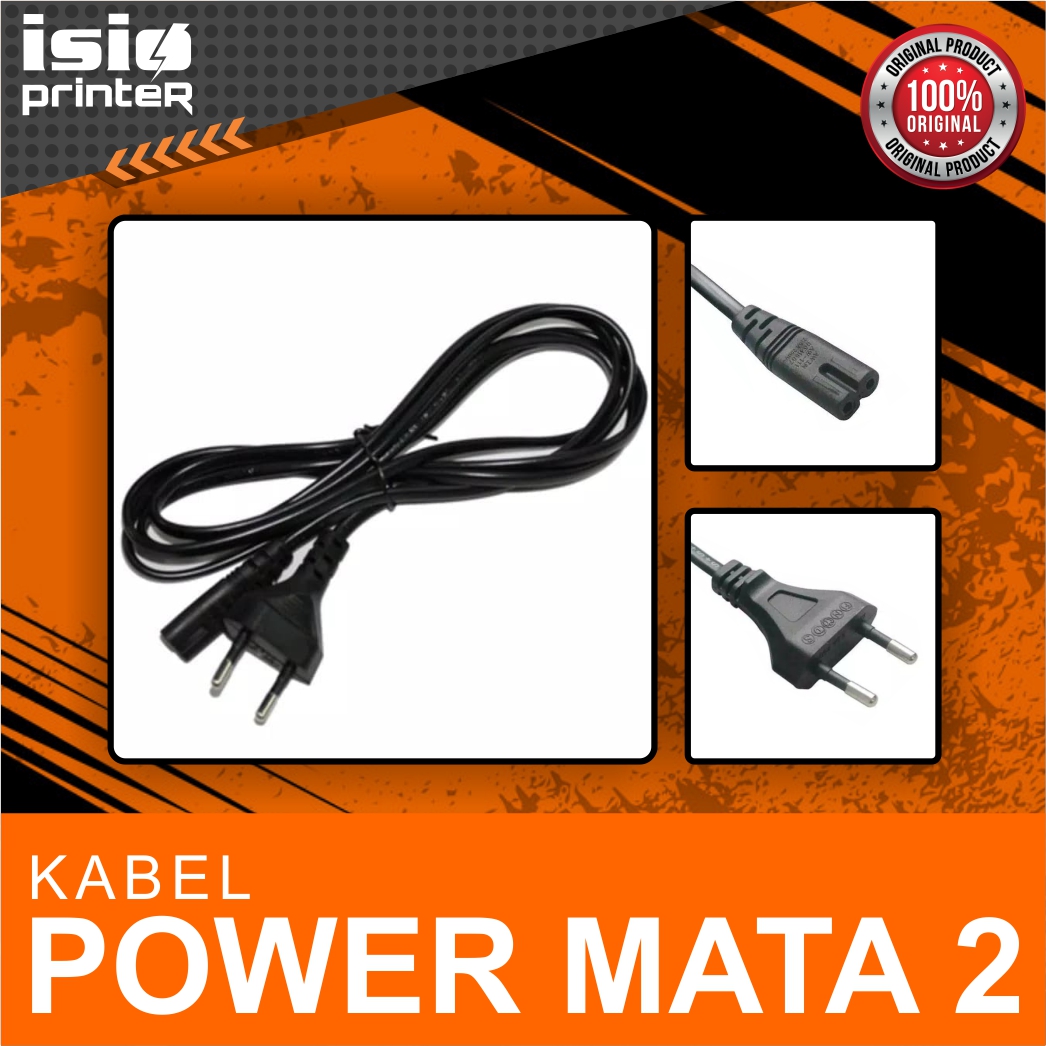 Kabel Power Mata 2 2 Lubang Siplah