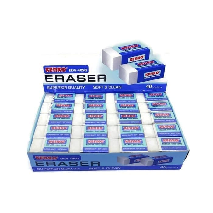Kenko Eraser / Penghapus Pensil ERW-40 SQ | SIPLah
