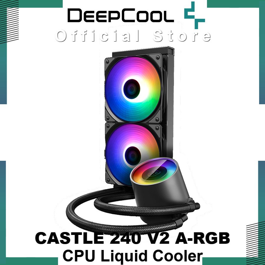 Deepcool Castle 240 RGB V2 CPU Liquid Cooler | SIPLah