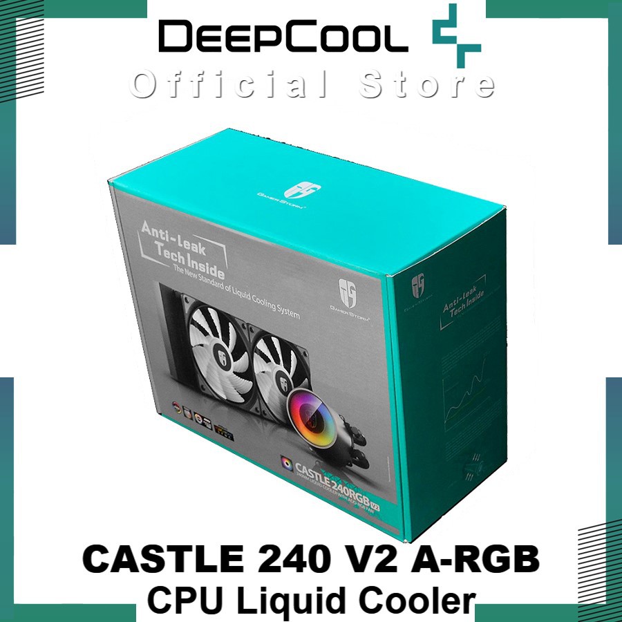 Deepcool Castle 240 RGB V2 CPU Liquid Cooler | SIPLah