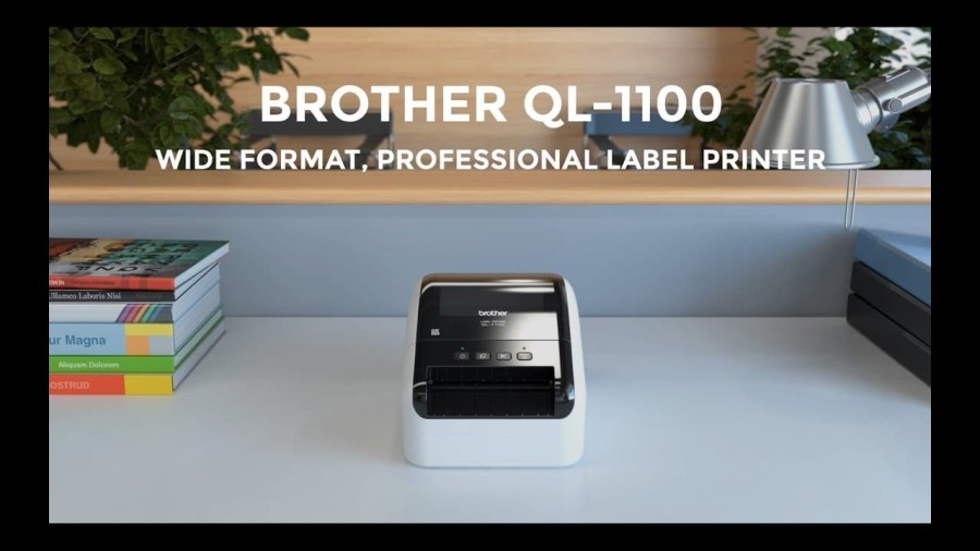 Brother Label Printer QL1100 Barcode Label Maker DK Tape QL1100 SIPLah