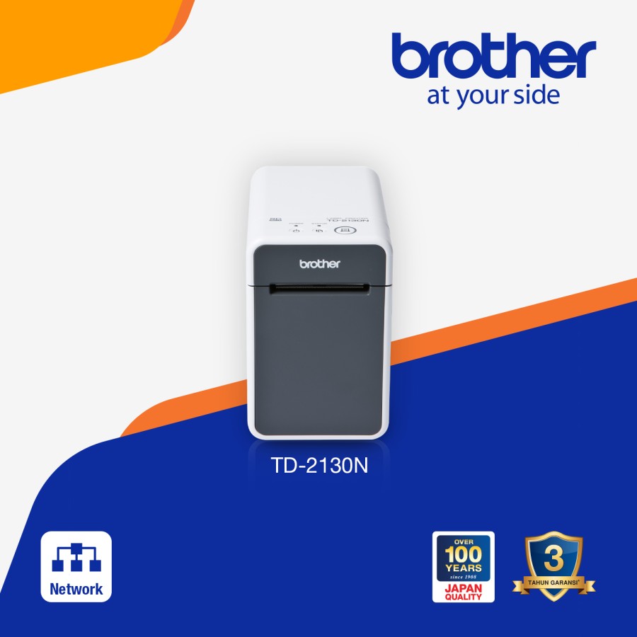 Brother TD2130N Industrial Label Printer Network the HighResolution SIPLah