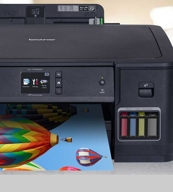 Brother HL-T4000DW A3 Inkjet Printer Refill Ink Tank Wireless Duplex ...