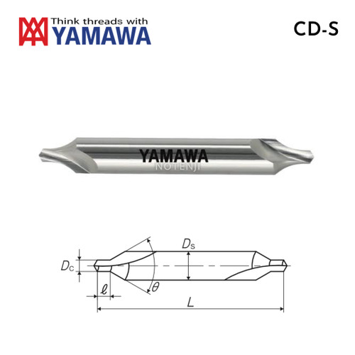 Center Drill 2,5 mm 60 Derajat Yamawa SIPLah