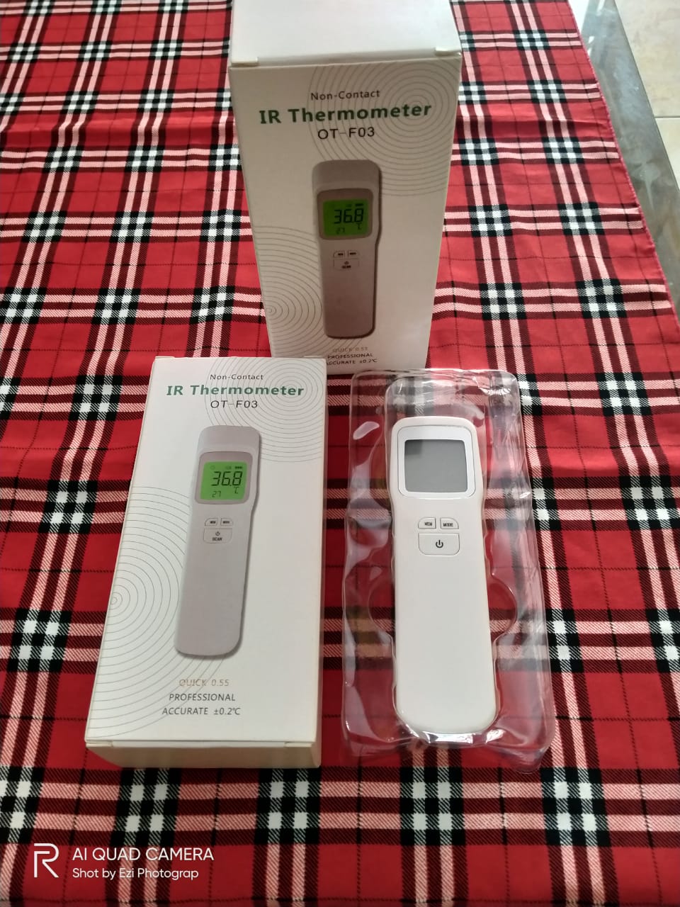 Infrared Thermometer Digital Gun Merk IR Type OTF03 SIPLah