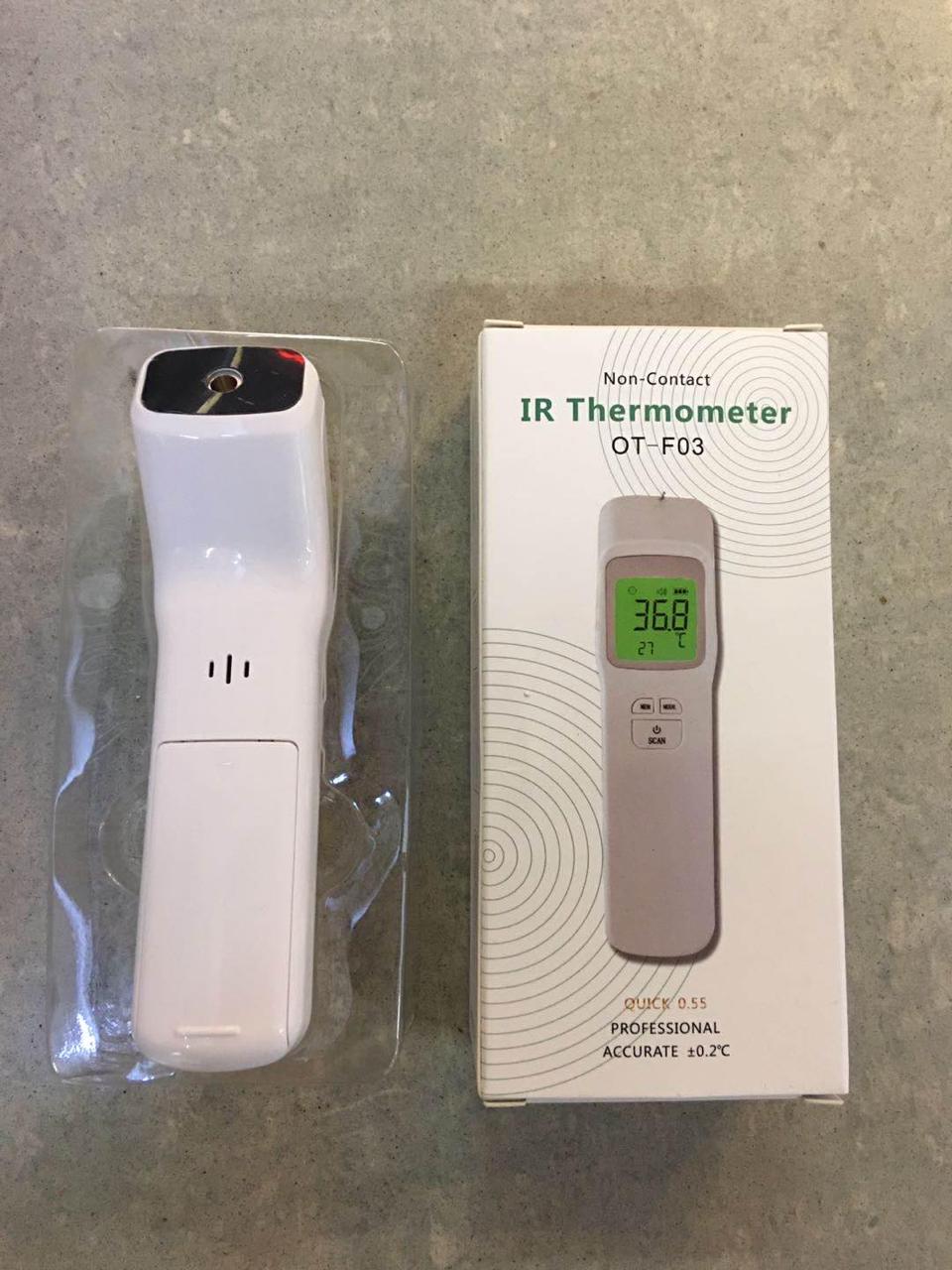 Infrared Thermometer Digital Gun Merk IR Type OTF03 SIPLah