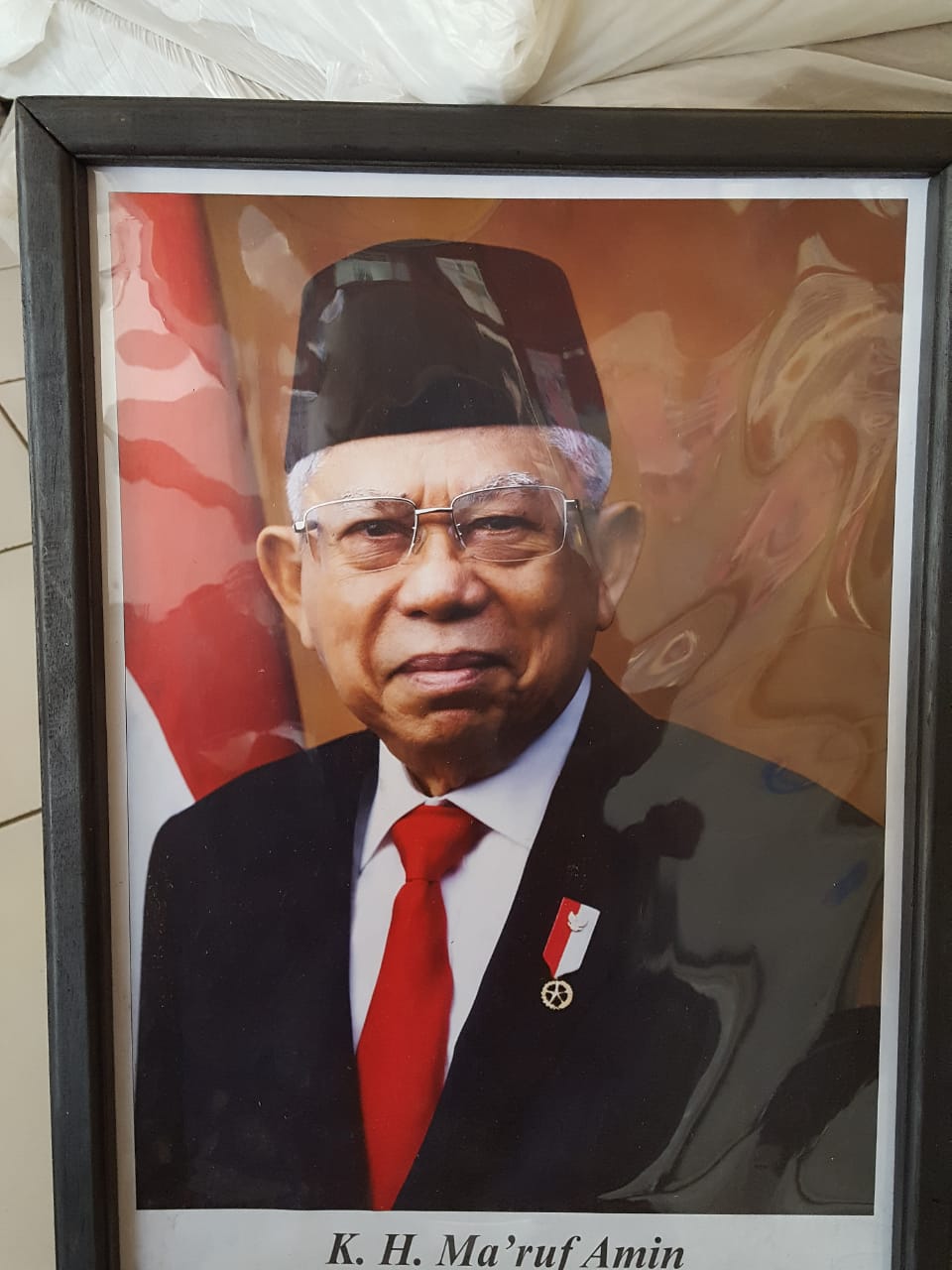 Foto Presiden/Wakil Presiden/Garuda (Ukuran 25x35) B.Kayu | SIPLah