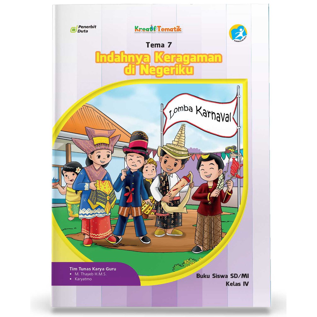 Buku Teks Tema 7 Indahnya Keragaman Di Negeriku Buku Siswa Sd Mi Kelas