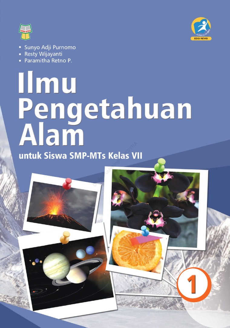 Buku Teks Buku Guru Ilmu Pengetahuan Alam Vii Untuk Smp Mts Kelas Vii