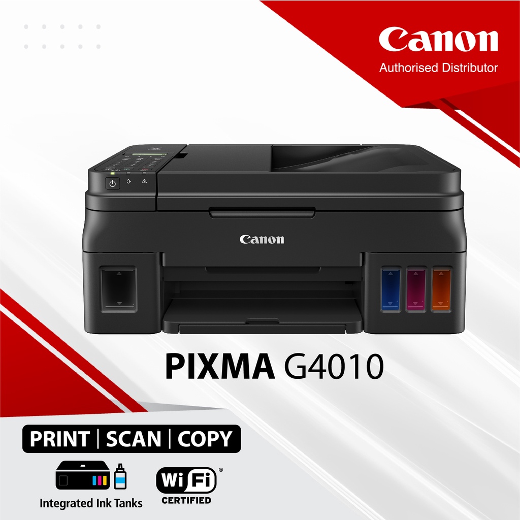 PRINTER CANON PIXMA G4010 WIRELESS MULTIFUNCTION ADF INKTANK SIPLah