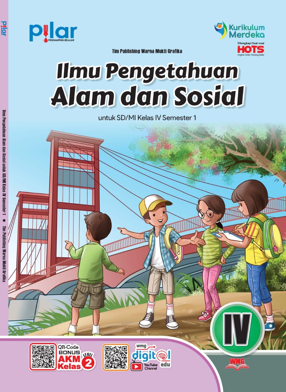 Pilar Ilmu Pengetahuan Alam Dan Sosial Kelas IV Semester 1 SIPLah