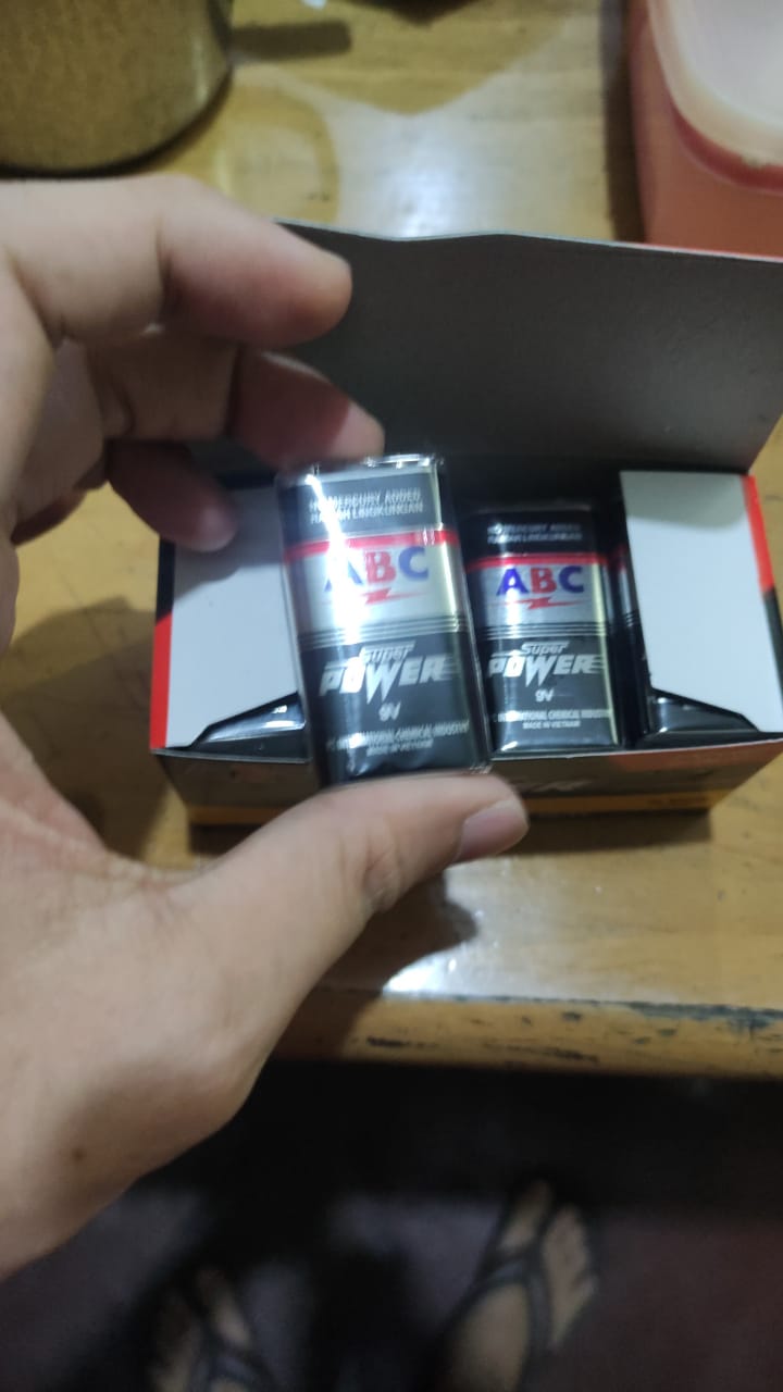 Baterai Petak 9 Volt Abc Siplah