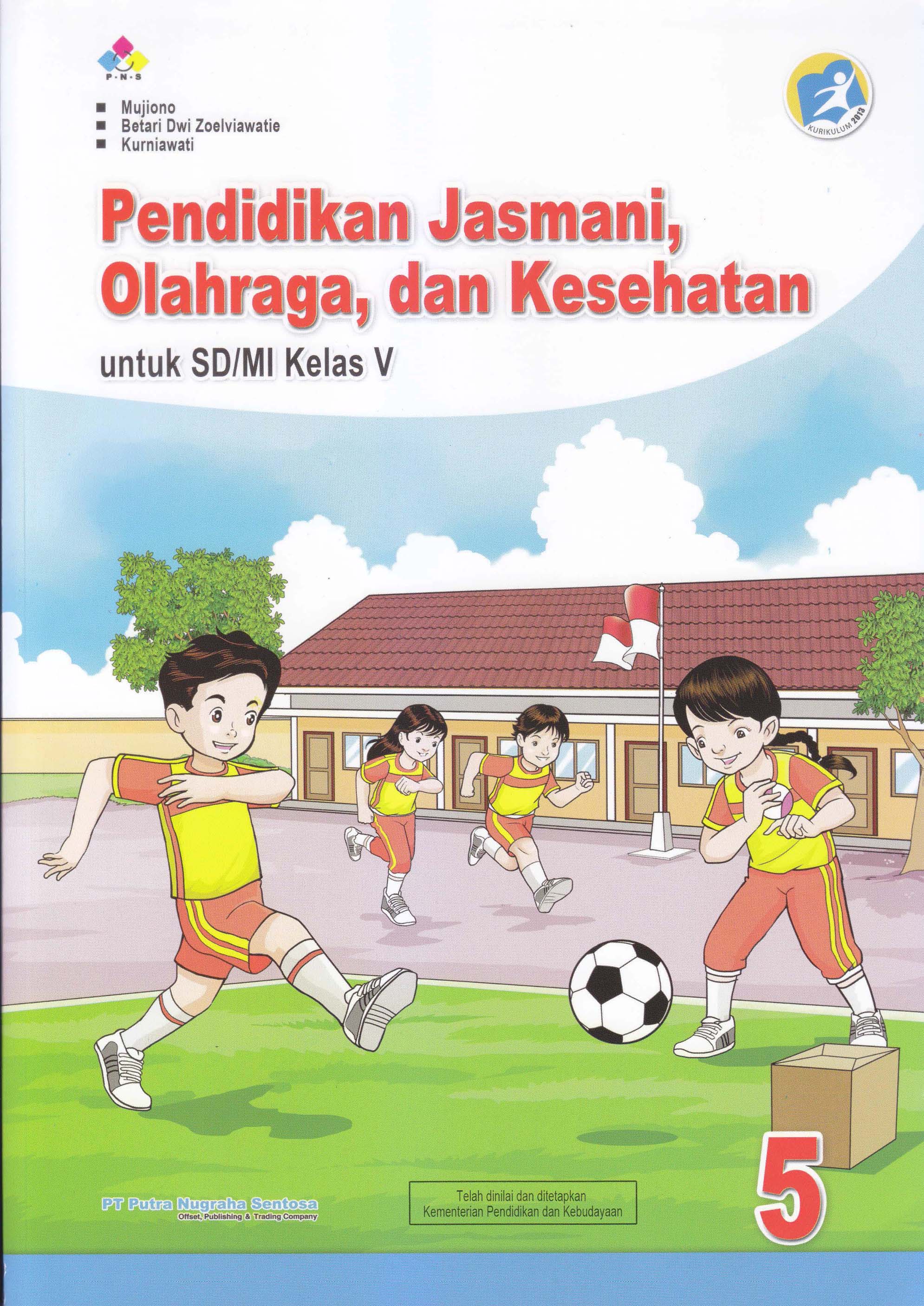 Buku Siswa Pendidikan Jasmani Olahraga Dan Kesehatan Sd Mi Kls 5