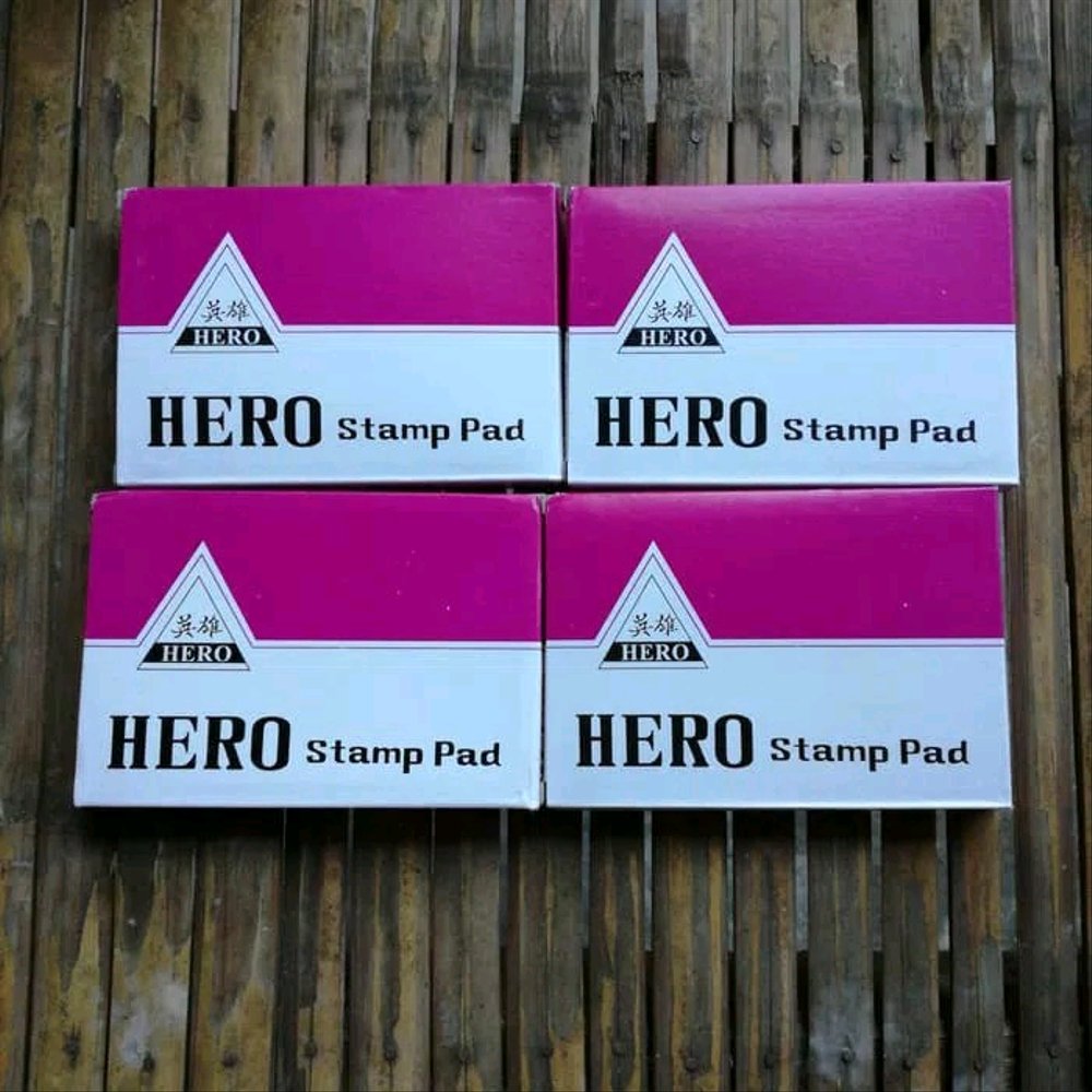 Bantalan Cap / Stamp Pad Hero Ukuran Tanggung* | SIPLah