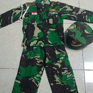 Baju Profesi Tentara Anak | SIPLah