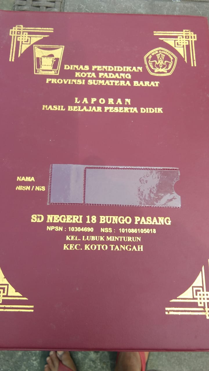 Sampul Raport K13 | SIPLah