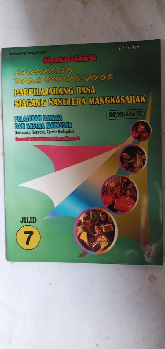 BUKU BAHASA MAKASSAR KELAS 7 | SIPLah