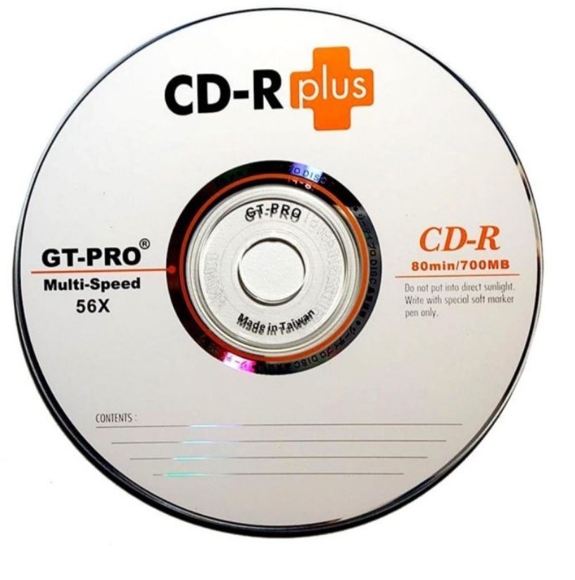 CDR BLANK` GT PRO SIPLah
