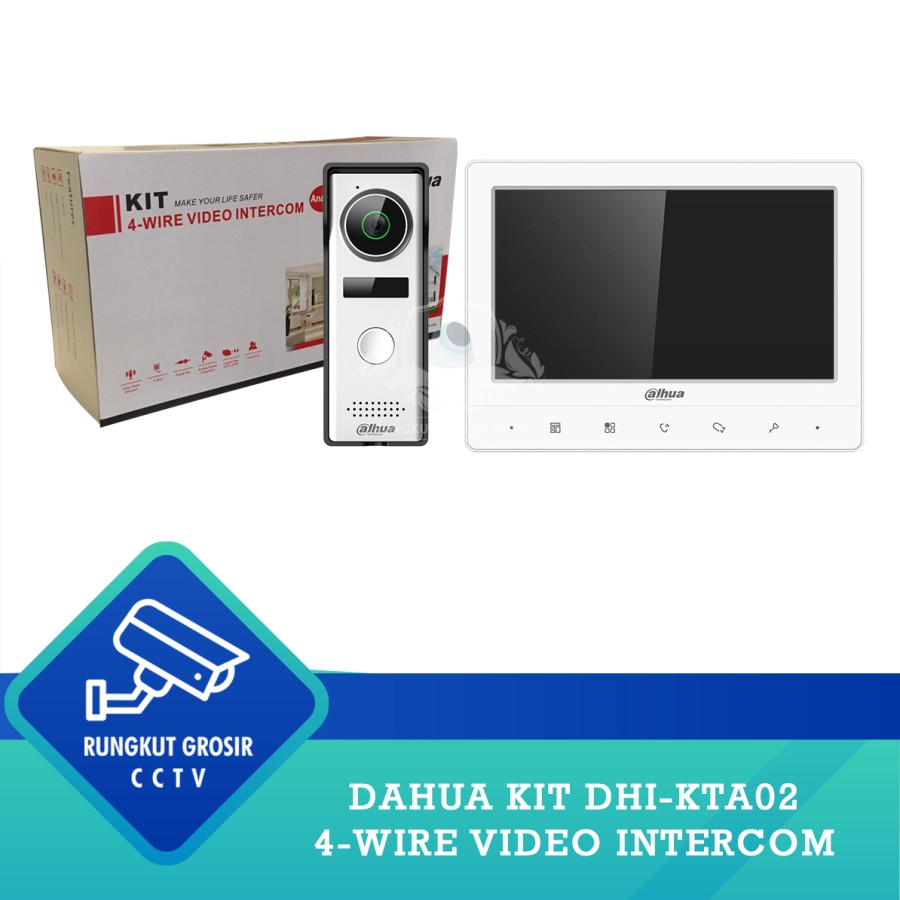 4 wire video intercom system